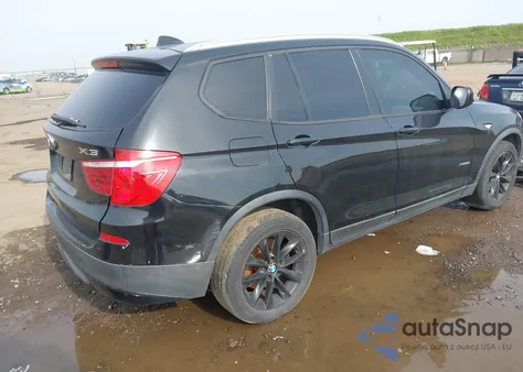 2013 BMW X3 xDrive28I from USA, damaged, VIN 5UXWX9C50D0A12030